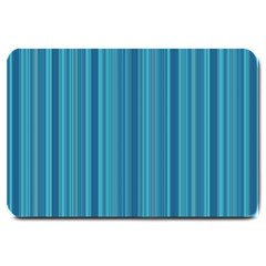 Lines Pattern Large Doormat  by Valentinaart