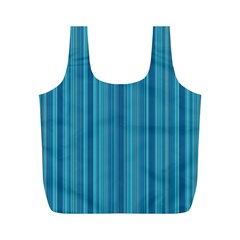 Lines Pattern Full Print Recycle Bags (m)  by Valentinaart