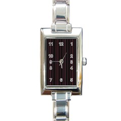 Lines Pattern Rectangle Italian Charm Watch by Valentinaart