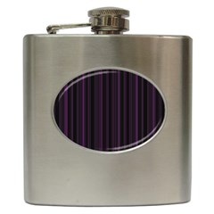 Lines Pattern Hip Flask (6 Oz) by Valentinaart