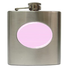 Lines Pattern Hip Flask (6 Oz) by Valentinaart