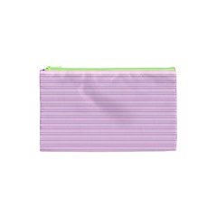 Lines Pattern Cosmetic Bag (xs) by Valentinaart