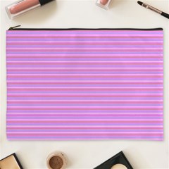 Lines Pattern Cosmetic Bag (xxxl)  by Valentinaart