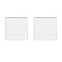 Zigzag  pattern Cufflinks (Square)