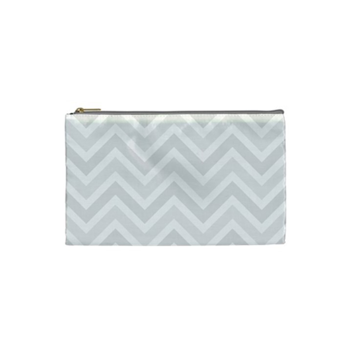 Zigzag  pattern Cosmetic Bag (Small) 