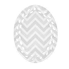 Zigzag  pattern Ornament (Oval Filigree)