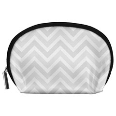 Zigzag  pattern Accessory Pouches (Large) 