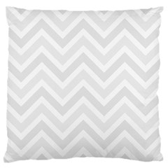 Zigzag  pattern Large Flano Cushion Case (One Side)