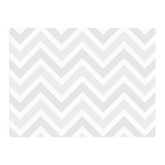 Zigzag  pattern Double Sided Flano Blanket (Mini) 