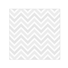 Zigzag  pattern Small Satin Scarf (Square)