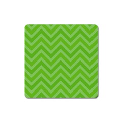 Zigzag  Pattern Square Magnet by Valentinaart