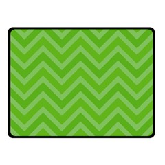 Zigzag  Pattern Double Sided Fleece Blanket (small)  by Valentinaart