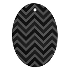 Zigzag  Pattern Ornament (oval)