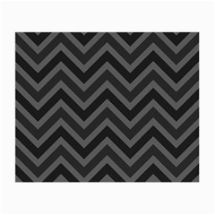 Zigzag  Pattern Small Glasses Cloth (2-side) by Valentinaart