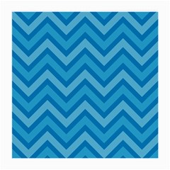 Zigzag  Pattern Medium Glasses Cloth (2-side) by Valentinaart