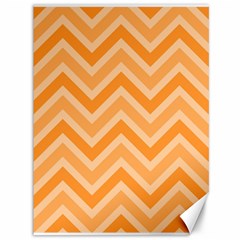 Zigzag  Pattern Canvas 36  X 48   by Valentinaart