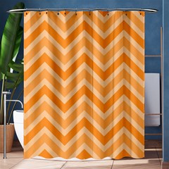 Zigzag  Pattern Shower Curtain 60  X 72  (medium)  by Valentinaart