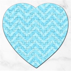 Zigzag  Pattern Jigsaw Puzzle (heart) by Valentinaart