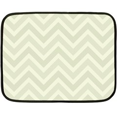 Zigzag  Pattern Fleece Blanket (mini) by Valentinaart