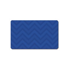 Zigzag  Pattern Magnet (name Card) by Valentinaart