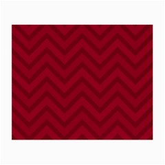 Zigzag  Pattern Small Glasses Cloth by Valentinaart