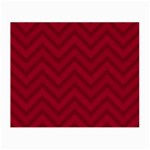 Zigzag  pattern Small Glasses Cloth (2-Side) Front