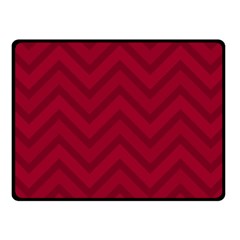 Zigzag  Pattern Fleece Blanket (small) by Valentinaart