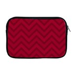 Zigzag  pattern Apple MacBook Pro 17  Zipper Case Front