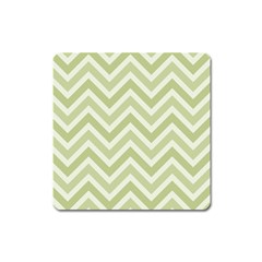 Zigzag  Pattern Square Magnet by Valentinaart