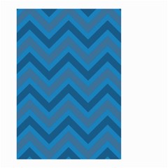 Zigzag  Pattern Small Garden Flag (two Sides) by Valentinaart