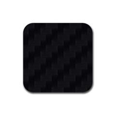 Zigzag  Pattern Rubber Square Coaster (4 Pack)  by Valentinaart