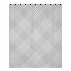 Zigzag  pattern Shower Curtain 60  x 72  (Medium) 