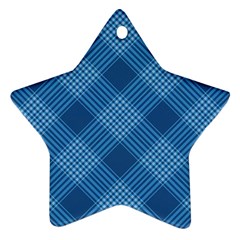 Zigzag  Pattern Star Ornament (two Sides) by Valentinaart