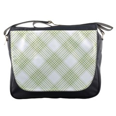 Zigzag  Pattern Messenger Bags by Valentinaart