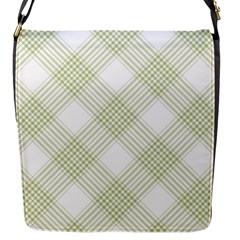 Zigzag  Pattern Flap Messenger Bag (s) by Valentinaart