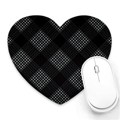 Zigzag Pattern Heart Mousepads by Valentinaart