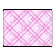 Zigzag Pattern Double Sided Fleece Blanket (small)  by Valentinaart