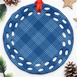 Zigzag pattern Ornament (Round Filigree) Front