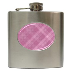 Zigzag Pattern Hip Flask (6 Oz) by Valentinaart