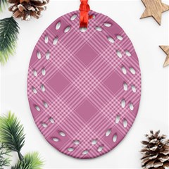 Zigzag Pattern Ornament (oval Filigree) by Valentinaart