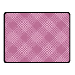 Zigzag Pattern Double Sided Fleece Blanket (small)  by Valentinaart