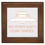 My Other Ship s Cigar-Shaped Framed Tiles Front