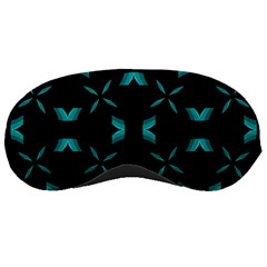 Background Black Blue Polkadot Sleeping Masks by Mariart