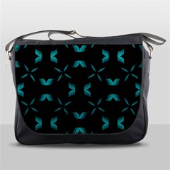 Background Black Blue Polkadot Messenger Bags by Mariart