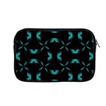 Background Black Blue Polkadot Apple MacBook Pro 13  Zipper Case Front