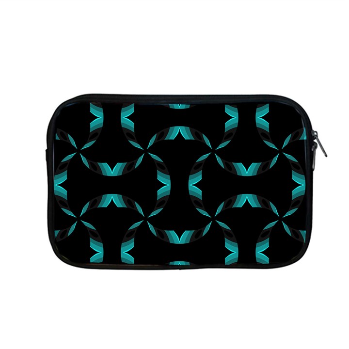 Background Black Blue Polkadot Apple MacBook Pro 13  Zipper Case