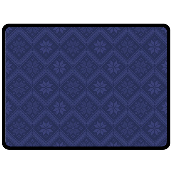 Pattern Double Sided Fleece Blanket (Large) 