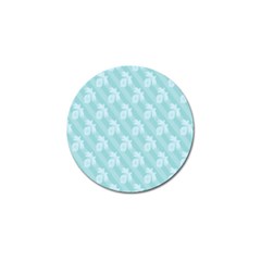 Christmas Day Ribbon Blue Golf Ball Marker (4 Pack) by Mariart