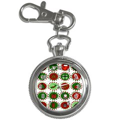 Christmas Key Chain Watches by Mariart