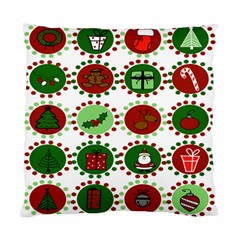 Christmas Standard Cushion Case (two Sides) by Mariart